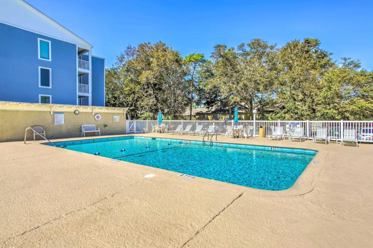 Myrtle Beach Condo With Balcony Walk To Beach! Exterior photo