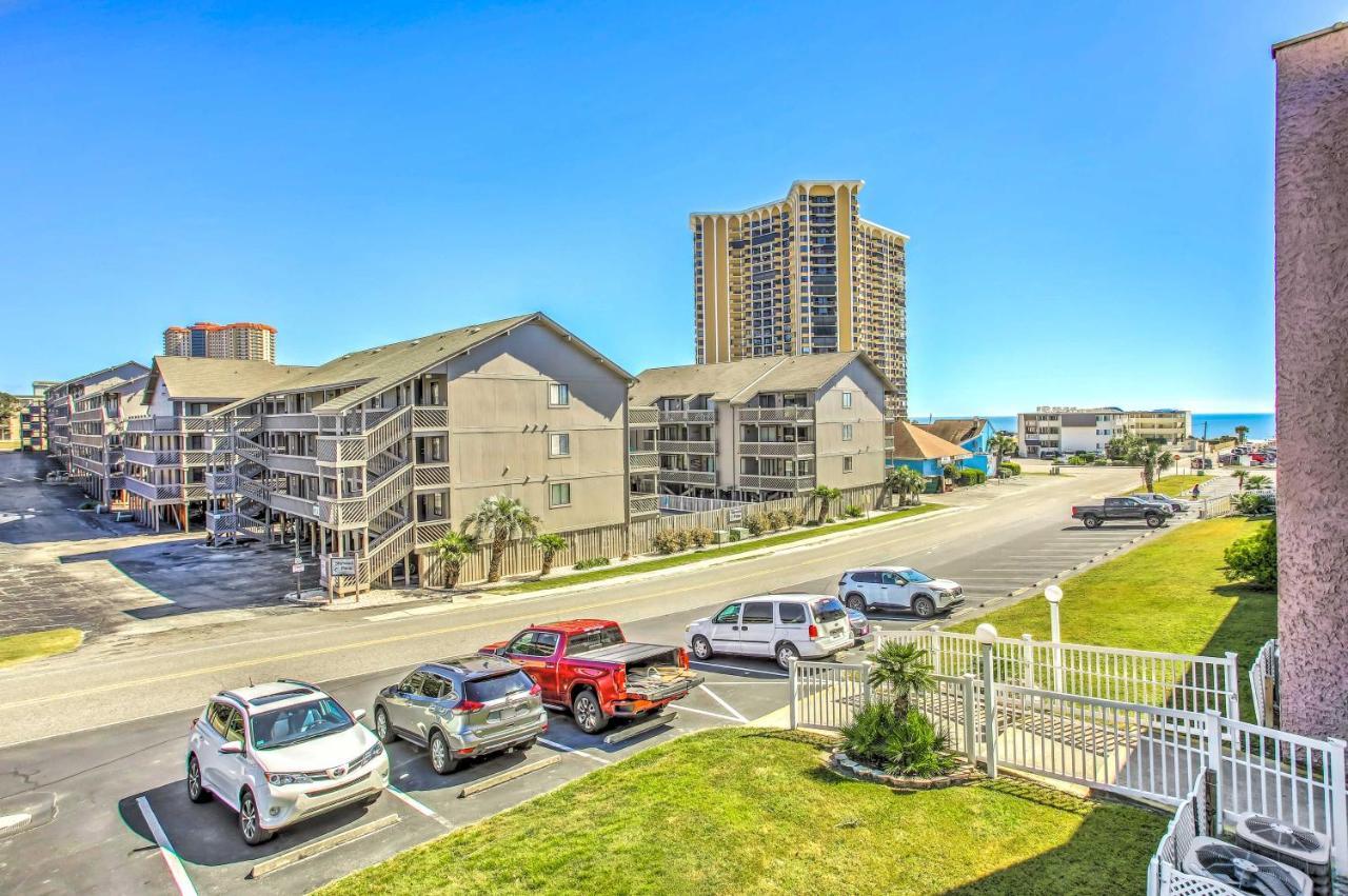 Myrtle Beach Condo With Balcony Walk To Beach! Exterior photo